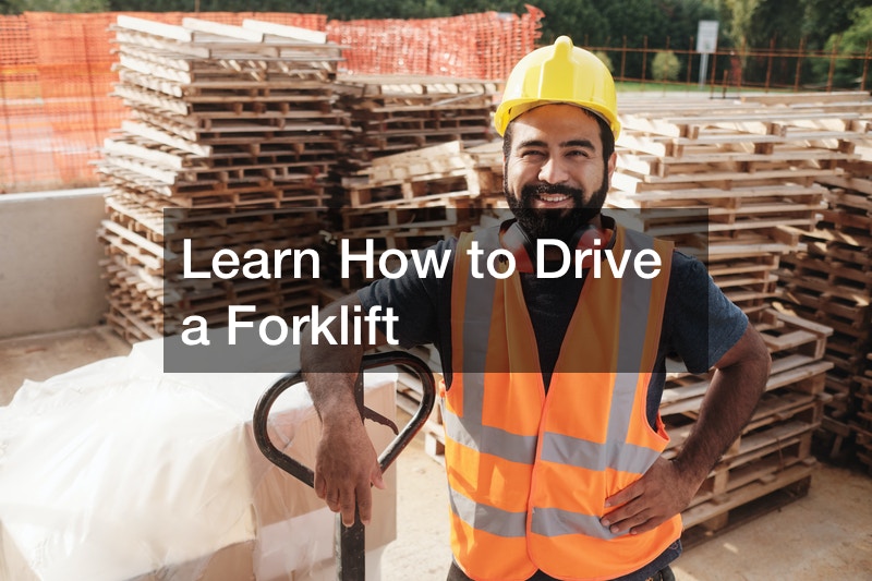 Learn How to Drive a Forklift