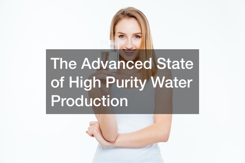 The Advanced State of High Purity Water Production