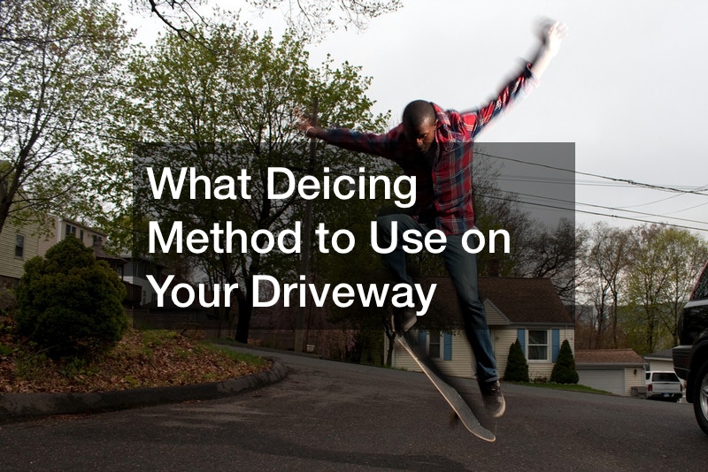 What Deicing Method to Use on Your Driveway