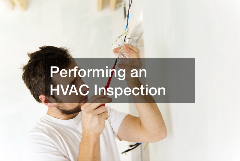 Performing an HVAC Inspection