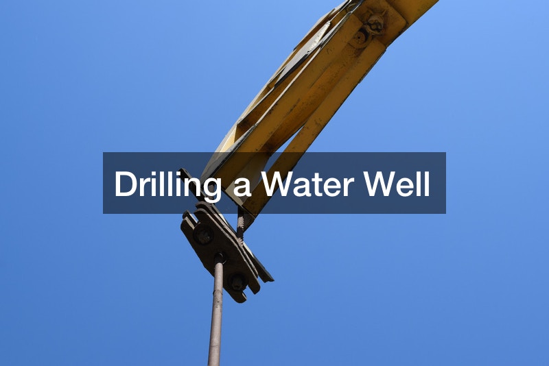 Drilling a Water Well