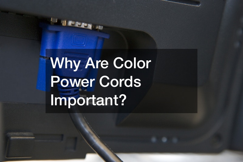 Why Are Color Power Cords Important?