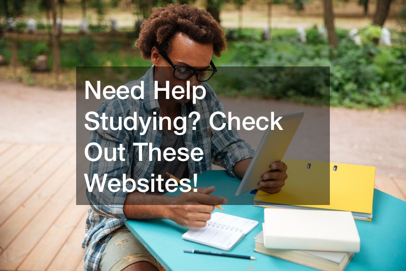 Need Help Studying? Check Out These Websites!